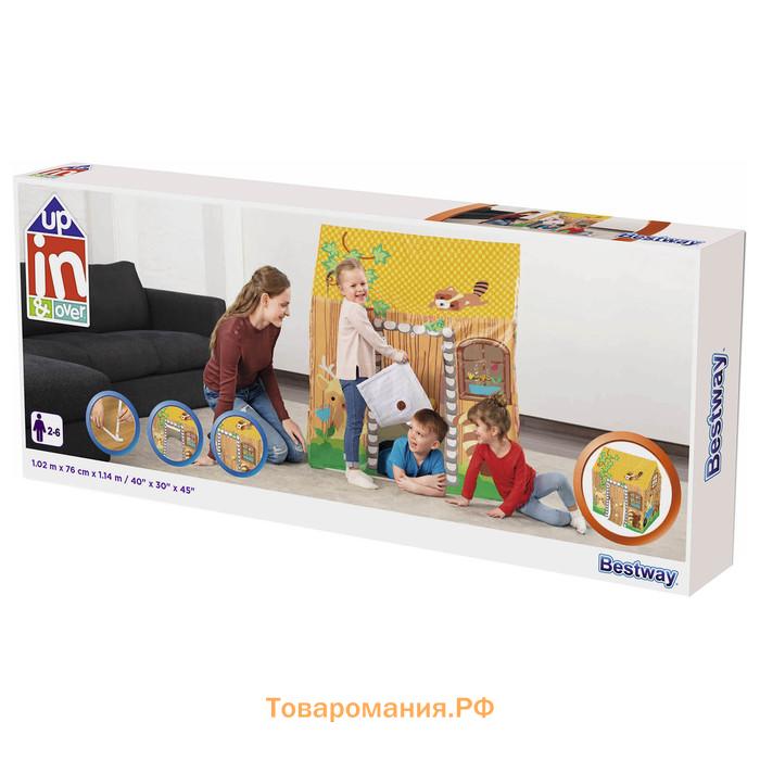 Игровой домик-палатка Bestway, 102×76×114 см, от 2-6 лет, 52007