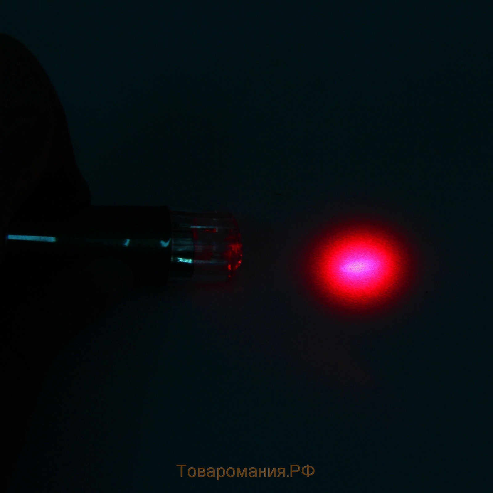 Лазер на карабине, с фонариком, цвета МИКС