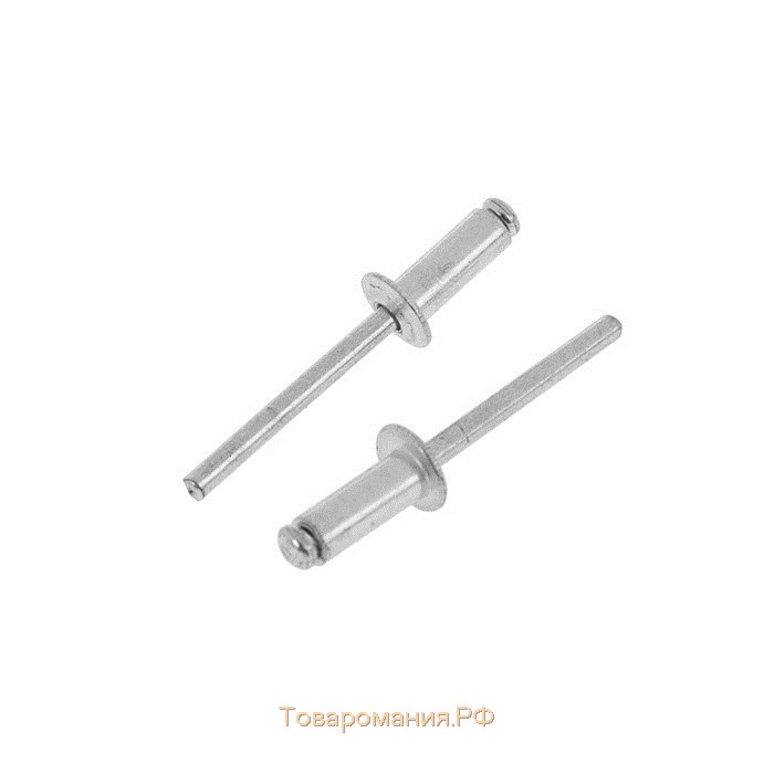 Заклёпки вытяжные ТУНДРА krep, алюминий-сталь, 50 шт, 4.8 х 12 мм