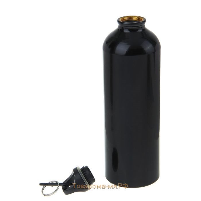 Бутылка для воды, 750 мл, "Мастер К", 24.5 х 7 см, корпус из алюминия