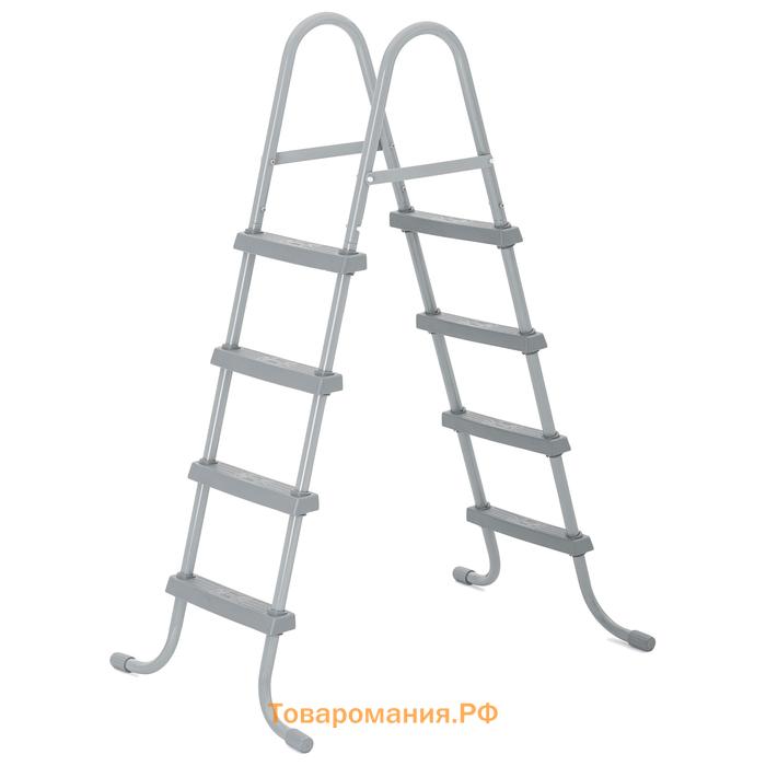 Бассейн каркасный Bestway Steel Pro MAX 56438, 457×122 см, фильтр-насос, лестница, тент, круглый