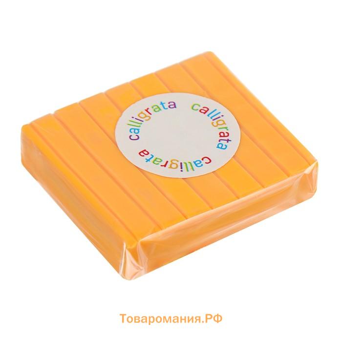 Полимерная глина Calligrata, 50 г, цвет манго
