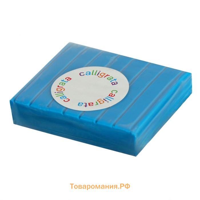 Полимерная глина Calligrata, 50 г, голубая
