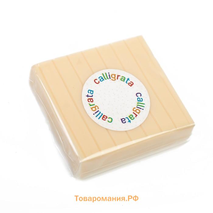 Полимерная глина Calligrata, 50 г, светло-бежевая