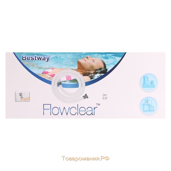 Шланг для фильтр-насоса, d=38 мм, длина до 3 м, 58368 Bestway