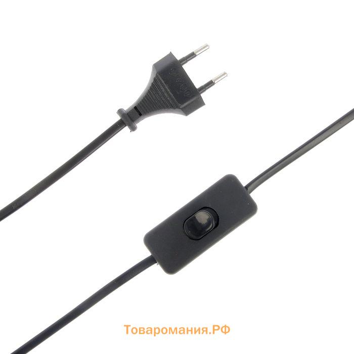 Лампа настольная 810 "Деко, чёрная" E27 40W RISALUX