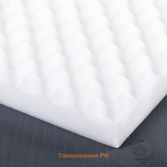 Мат для сушки цветов из мастики , 24.5×19×2.5 см, белый
