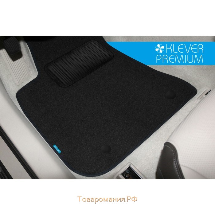 Коврики в салон Klever Premium  Toyota Land Cruiser 200, 7 мест, АКПП, 2012-2016 внед., 5 шт