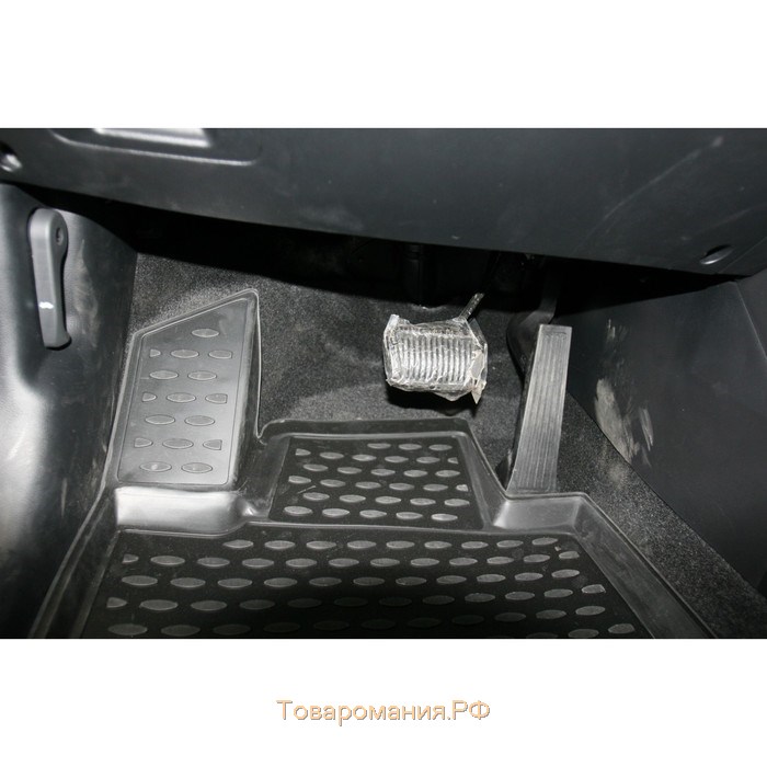 Коврики 3D в салон KIA Sportage, 2010-2016, 4 шт. (полиуретан)