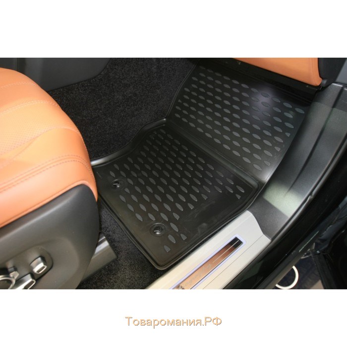 Коврики 3D в салон LAND ROVER Range Rover, 2015-2016, 4 шт. (полиуретан)