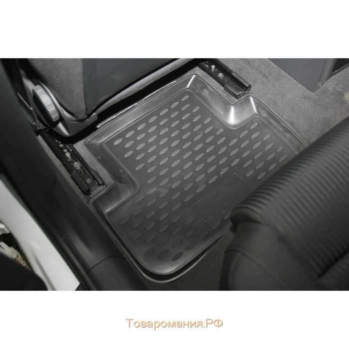 Коврики в салон AUDI A-4 B8, 2007-2015, 4 шт. (полиуретан)