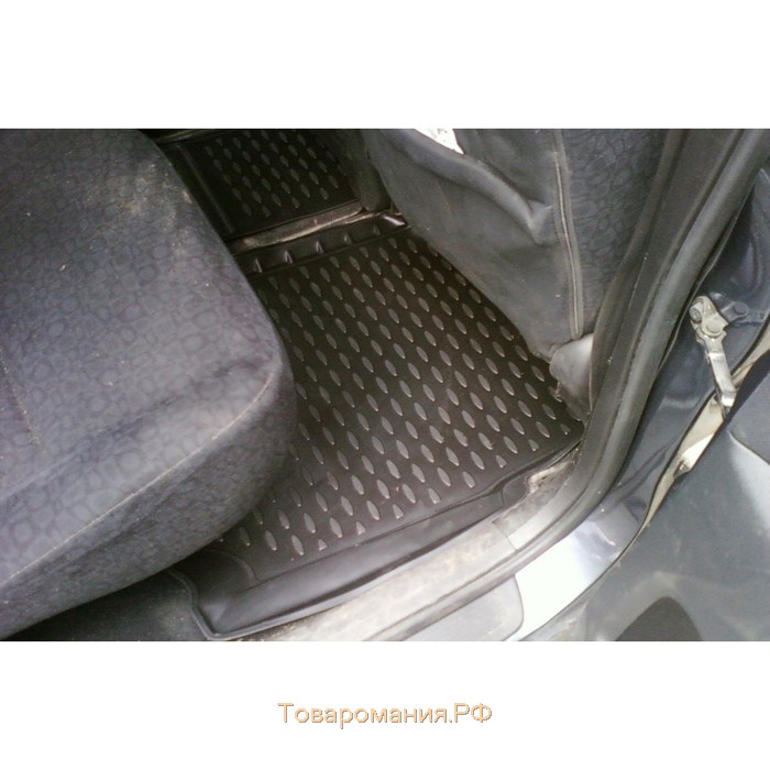 Коврики в салон HONDA FR-V 2004-2010, 4 шт. (полиуретан)