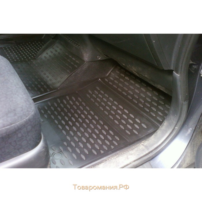 Коврики в салон HONDA FR-V 2004-2010, 4 шт. (полиуретан)