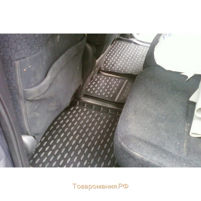 Коврики в салон HONDA FR-V 2004-2010, 4 шт. (полиуретан)