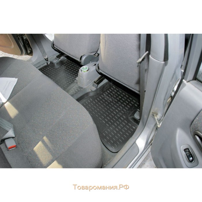 Коврики в салон HYUNDAI Accent 2000-2005, 4 шт. (полиуретан)