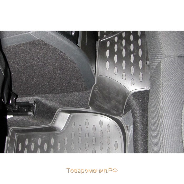 Коврики в салон SKODA Yeti 03/2009-2016, 4 шт. (полиуретан)