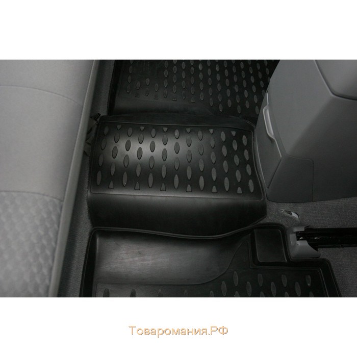 Коврики в салон TOYOTA Hilux 2008-2016, 4 шт. (полиуретан)