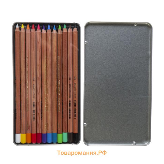 Пастель сухая в карандаше Koh-I-Noor Soft GIOCONDA 8827, набор 12 цветов