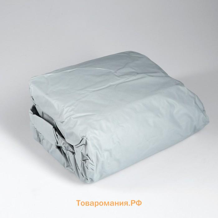 Тент автомобильный CARTAGE, водонепроницаемый, полиэстер XXL, 510×180×120 см