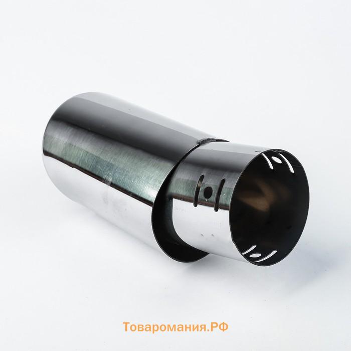 Насадка на глушитель 150×95 мм, посадочный 63 мм