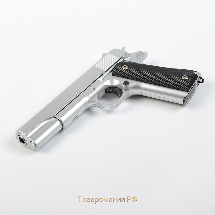 Пистолет страйкбольный "Galaxy" Colt 1911, серебристый, кал. 6 мм