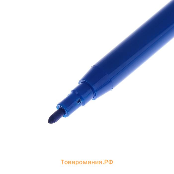 Фломастеры 12 цветов «Мульти-Пульти. Енот во Франции», смываемые