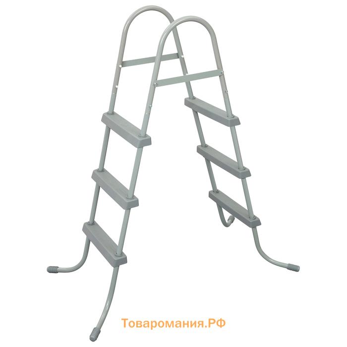 Бассейн каркасный INTEX Prism Frame 26784NP, 300×175×80 см, фильтр-насос, лестница, прямоугольный