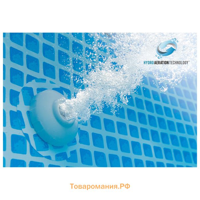 Бассейн каркасный INTEX Prism Frame 26788NP, 400×200×100 см, фильтр-насос, лестница, прямоугольный