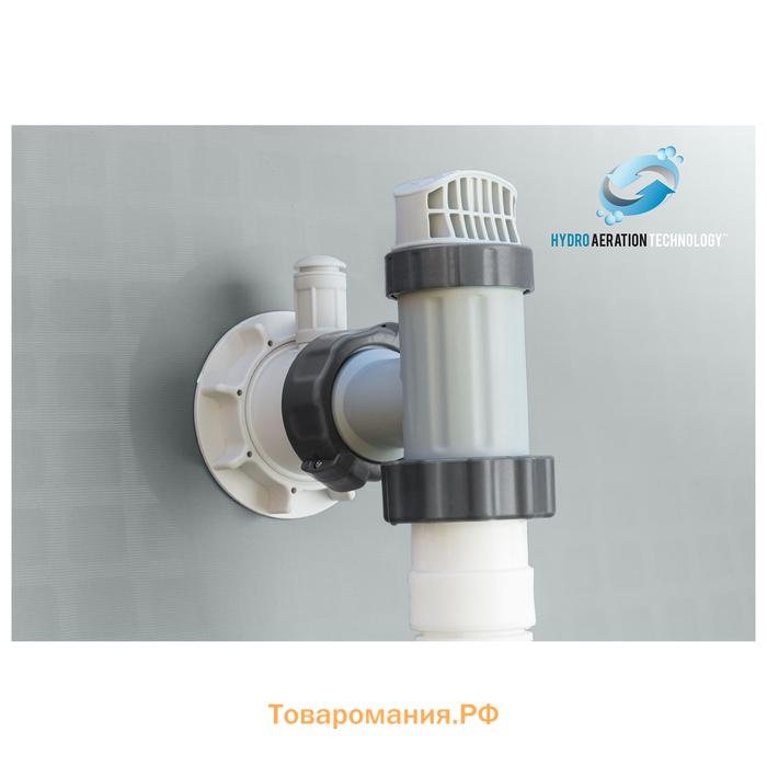 Бассейн каркасный INTEX Prism Frame 26756NP, 610×132 см, фильтр-насос, лестница, тент, подстилка, круглый