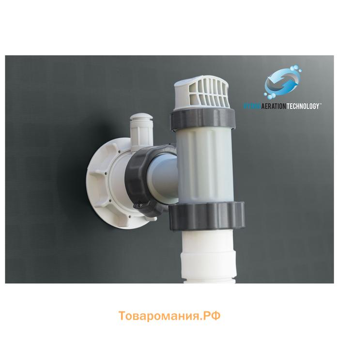 Бассейн каркасный INTEX Ultra XTR Frame 26330NP, 549×132 см, песчаный фильтр-насос, лестница, тент, подстилка, круглый