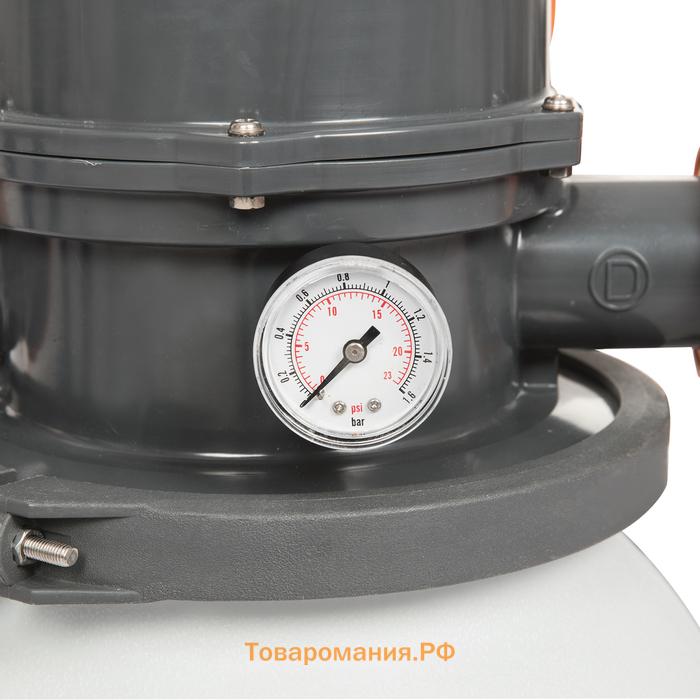 Фильтр-насос Bestway 58497, 220-240V, 6056 л/ч, для бассейна, песочный