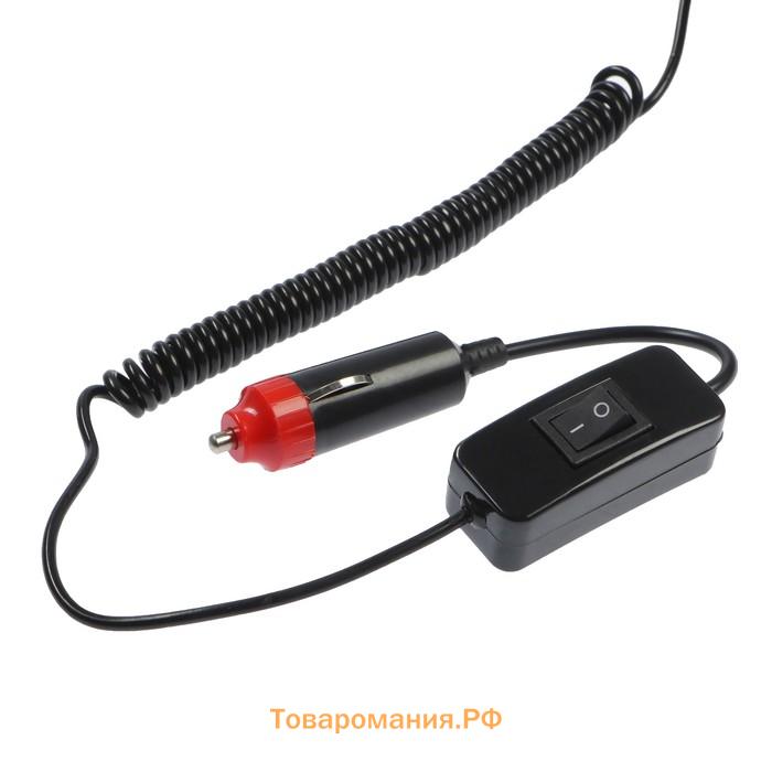 Сигнальный стробоскоп под лобовое стекло 12 LED, 12 В, 9 режимов, красно-синий