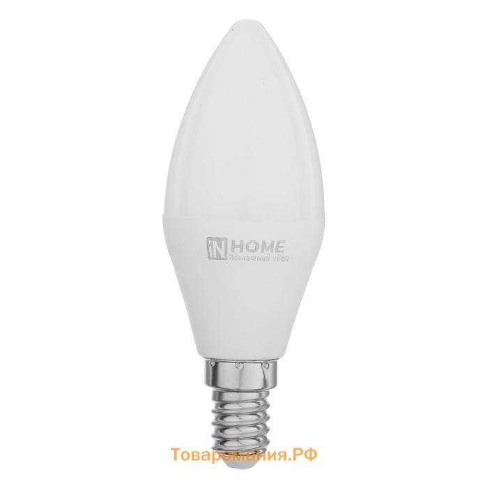 Лампа светодиодная IN HOME LED-СВЕЧА-VC , Е14, 11 Вт, 230 В,  4000 К, 990 Лм