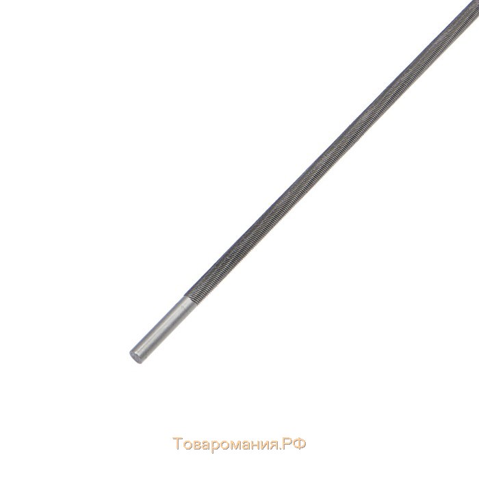 Напильник ТУНДРА, для цепей с шагом 1/4", круглый, У10, 2К рукоятка, d=4 мм, №3, 200 мм
