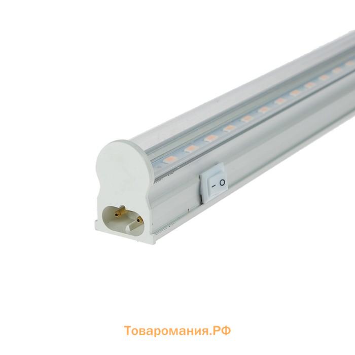 Фитосветильник для растений Lighting, светодиодный, 10 Вт, 600 мм, IP40, 220 В, с присоской, мультиспектральный