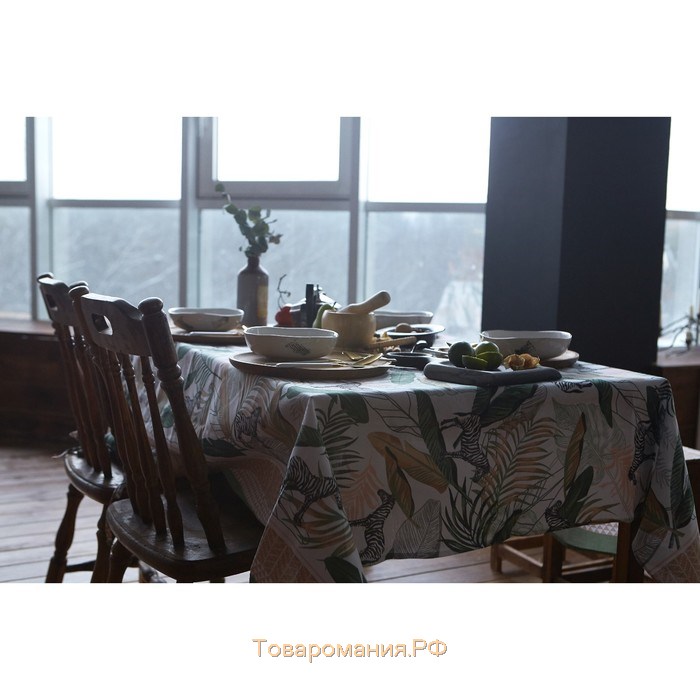Скатерть  Modern kitchen, 220×144 см, 100% хлопок, 164 г/м²