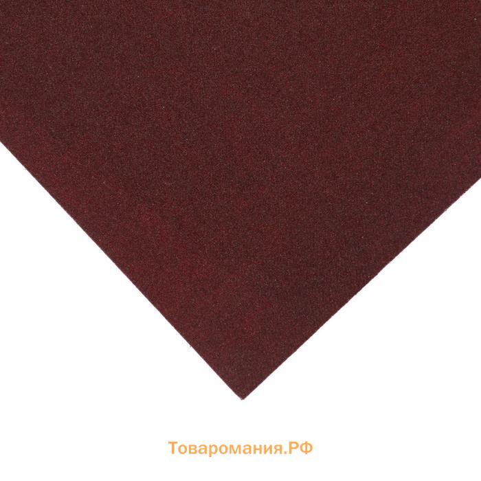 Шкурка шлифовальная в листах ТУНДРА, на тканевой основе водостойкая, 230×280, Р180, 10 шт.