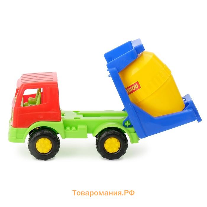 Машинка «Бетономешалка», подвижный барабан