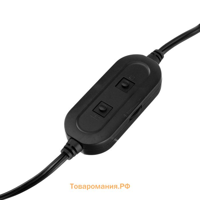 Компьютерные колонки 2.0 Qumo Rage AS005, 10 Вт, USB, чёрные