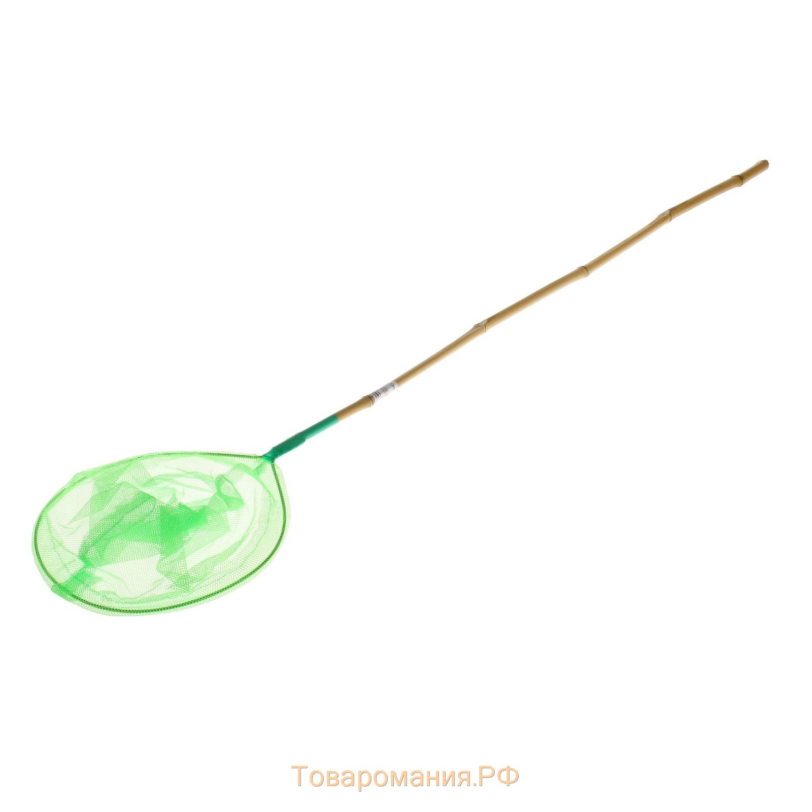 Сачок детский, бамбуковая ручка 81 см, d=20 см, цвета МИКС