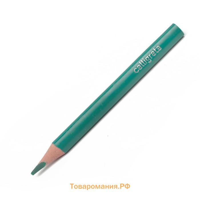 Карандаши цветные 12 цветов Calligrata, МИНИ в картонной коробке