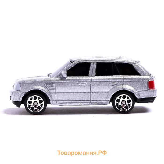 Машина металлическая LAND ROVER RANGE ROVER SPORT, 1:64, цвет серебро