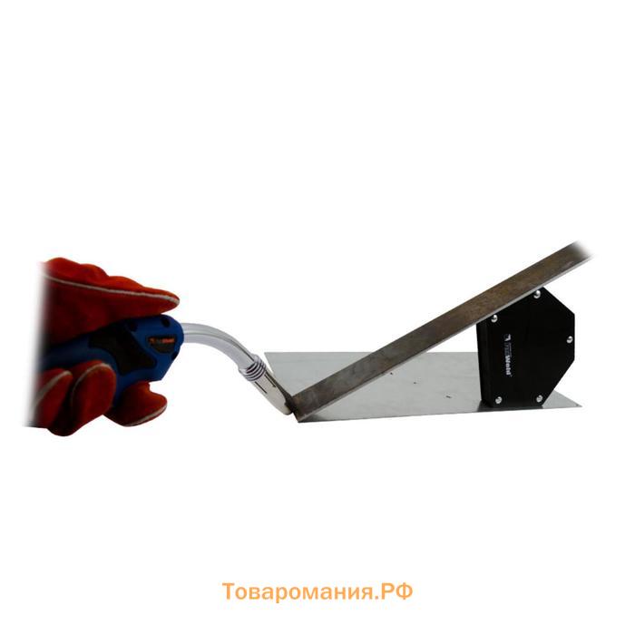 Угольник магнитный FoxWeld FIX-5Pro, 30°/45°/60°/75°/90°/135°, усилие до 35 кг