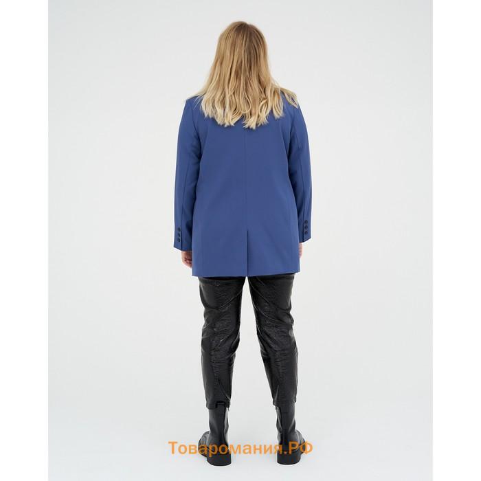 Пиджак женский MIST plus-size, р.60, синий