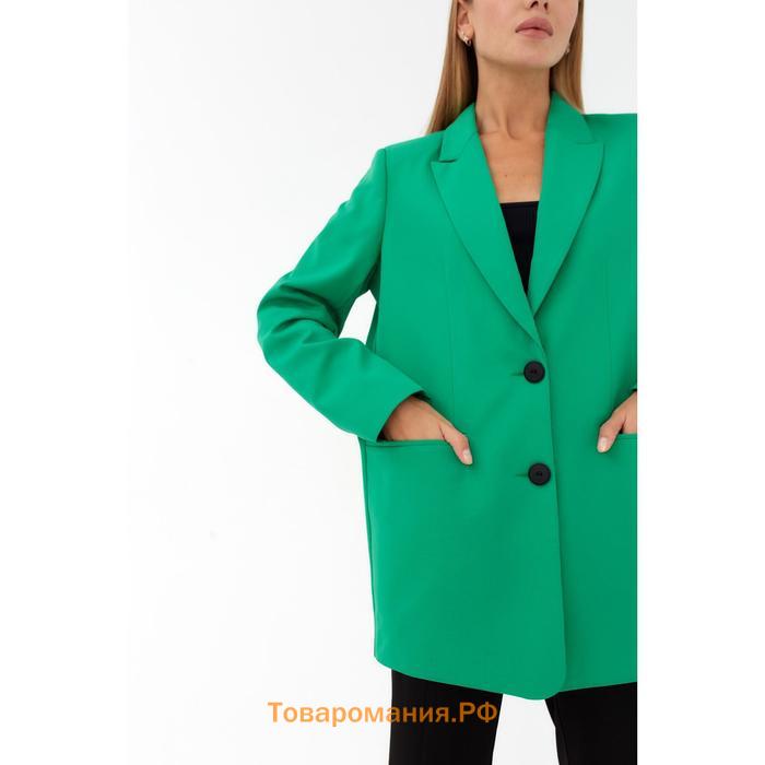 Пиджак женский MIST размер 40-42, цвет зелёный