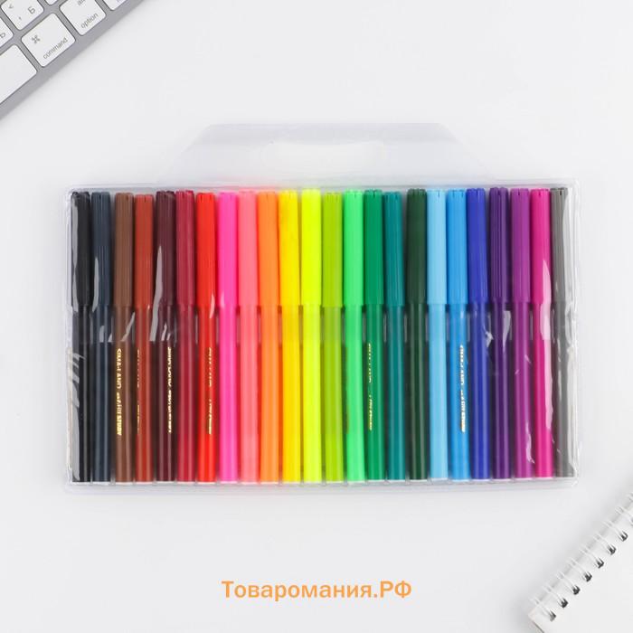 Фломастеры 24 вентилируемые, колпачки, с, европодвесами
