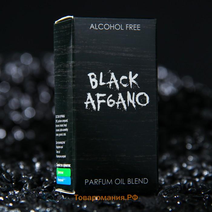 Парфюмерное масло мужское Black Afgano, 6 мл