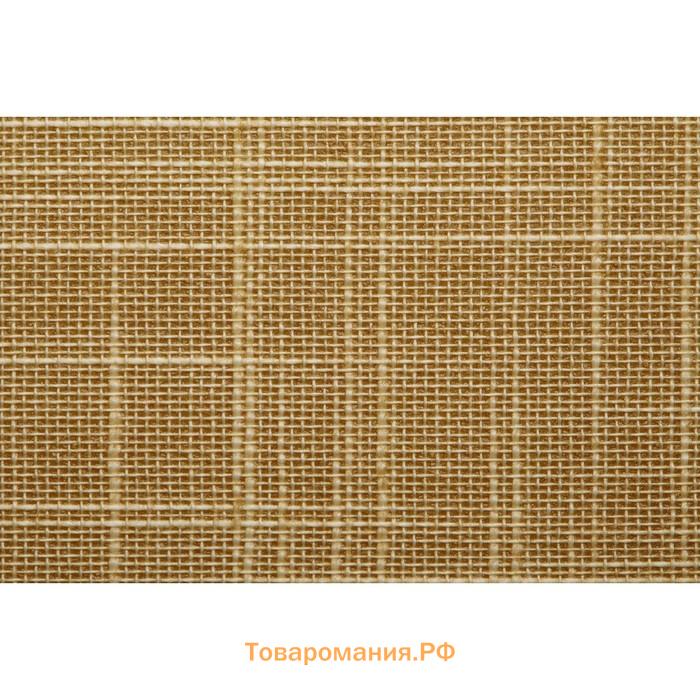Рулонная штора Decofest «Шантунг», 140x175 см, цвет янтарный
