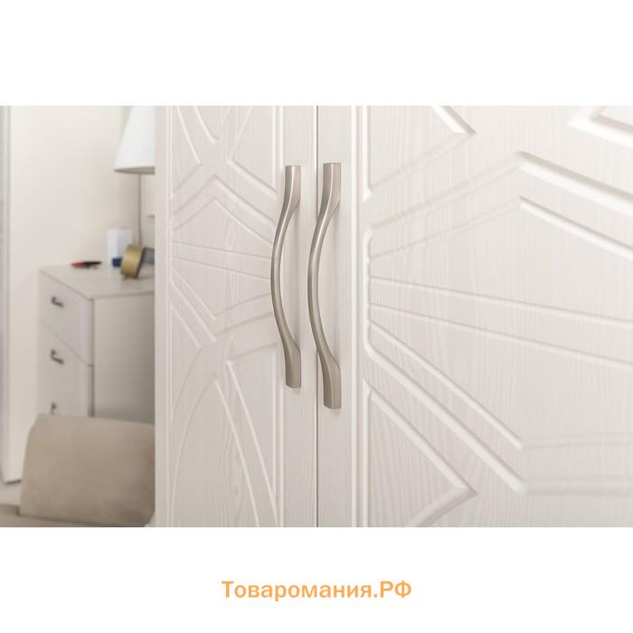 Шкаф для одежды Неаполь 13.330, 899х541х2135, Миндаль/ Африканское Лапачо какао