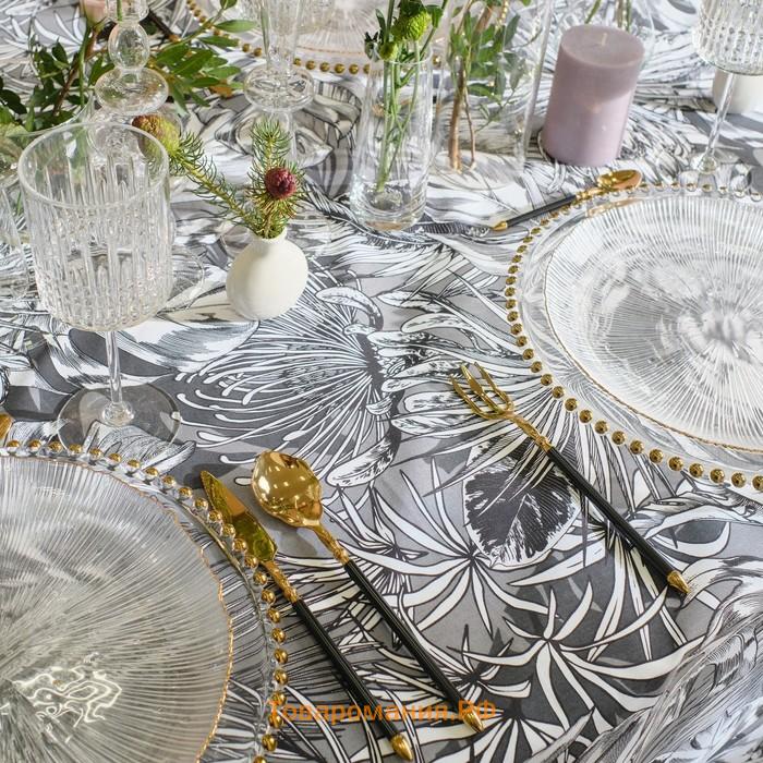 Скатерть  Palm leaves 149х220 см, 100% хлопок, саржа 190 г/м2